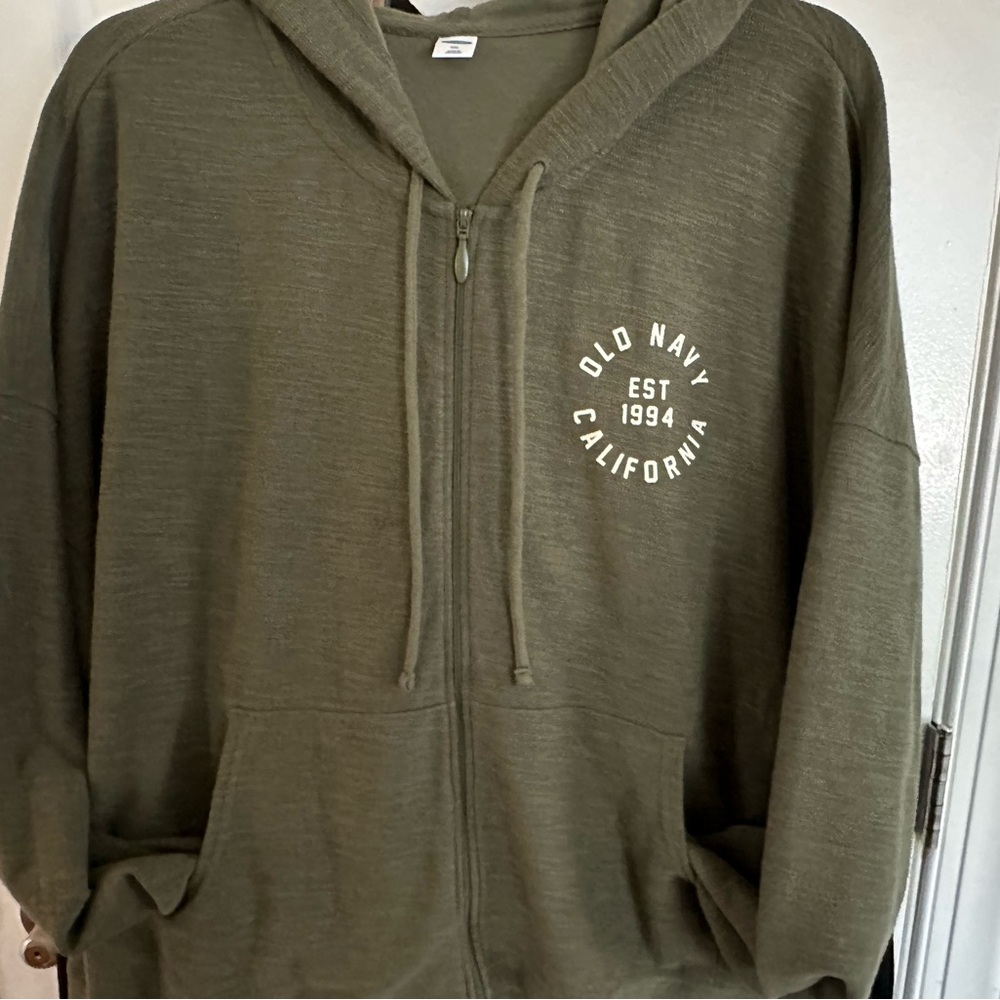 Old Navy Olive Green Hoodie